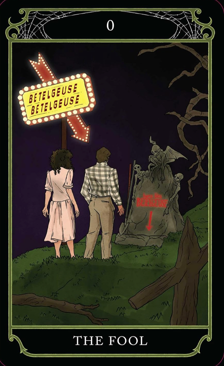 beetlejuice tarot deck