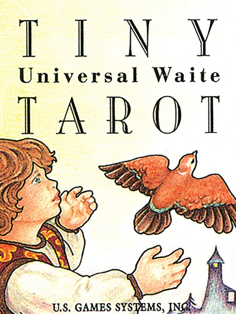 tiny universal waite tarot deck