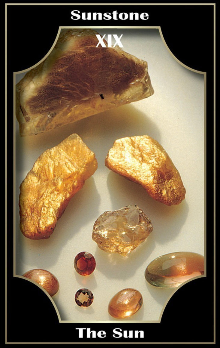 gemstones and crystals tarot