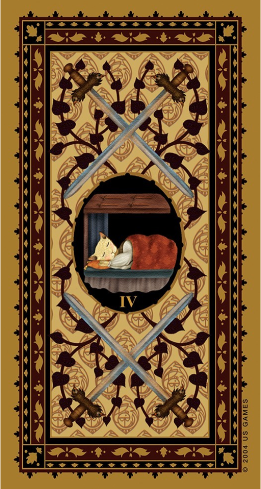 medieval cat tarot deck