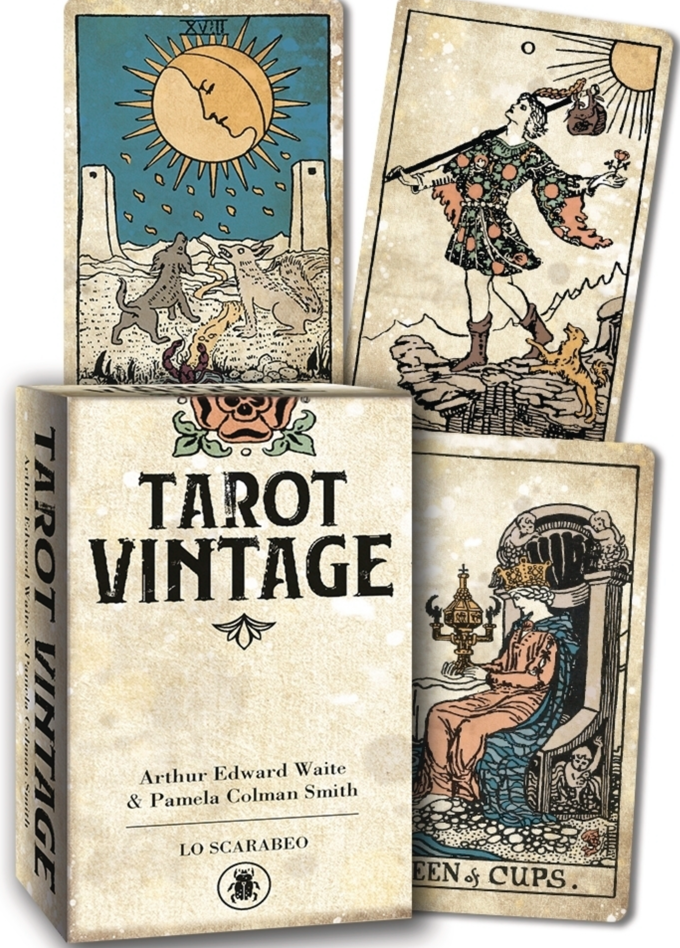 vintage tarot deck